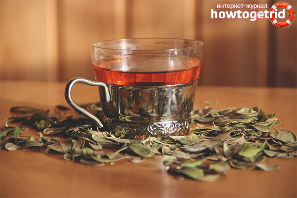 Lingonberry leaf tea