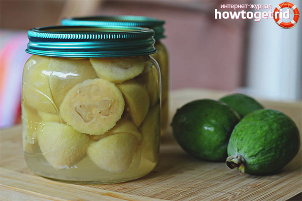 Feijoa in syrup