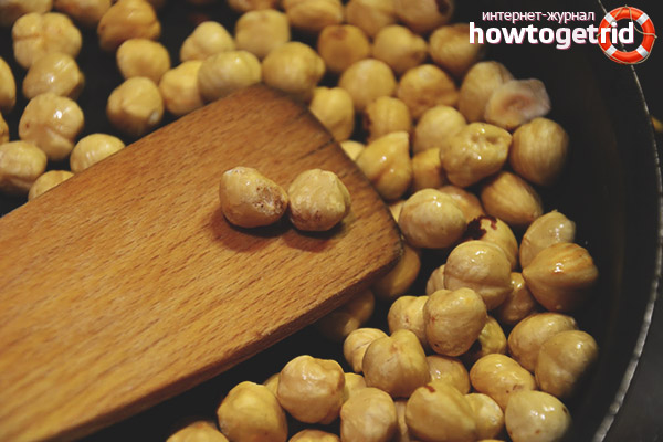How to roast hazelnuts