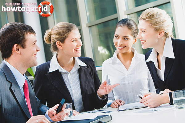 Communication with people from stress