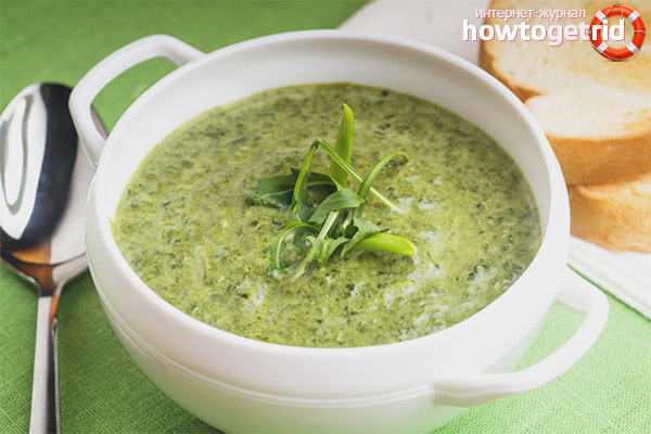 Features of cooking celery soup