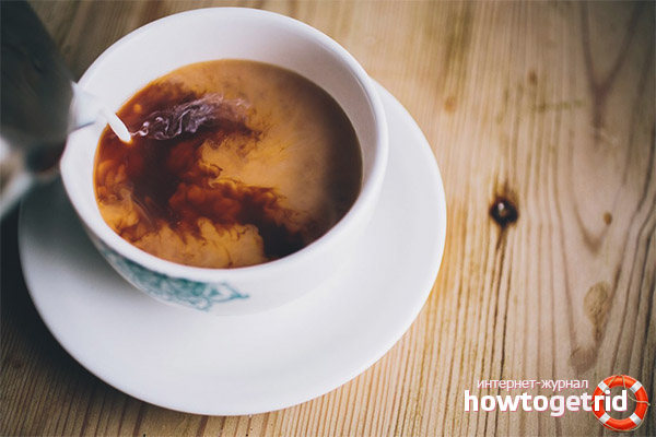 The benefits and harms of black tea with milk