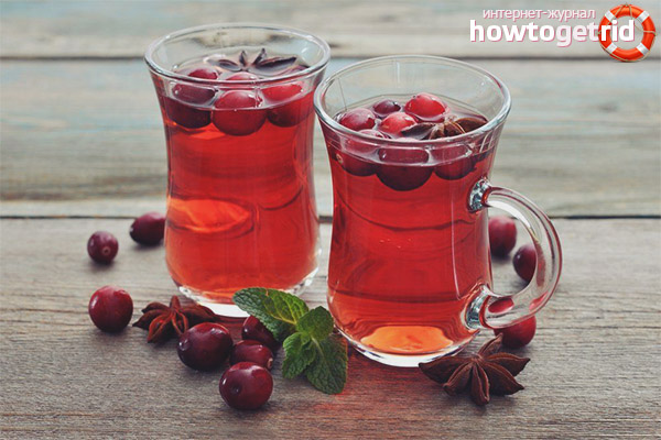 How to make cranberry tea