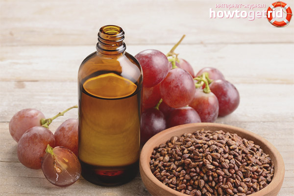 Hair masks with grape seed oil