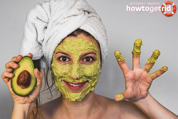 Avocado face masks