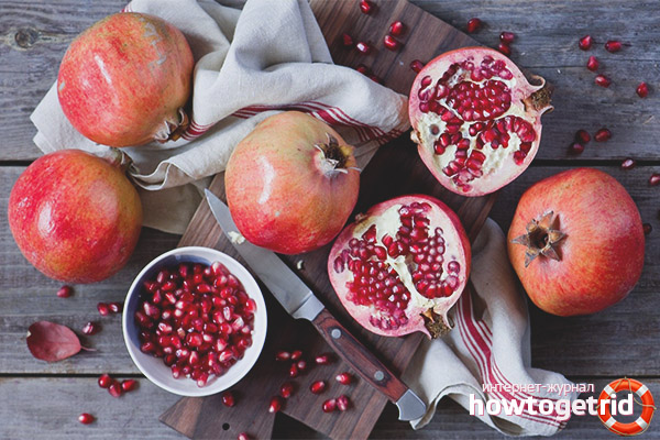 Proper Pomegranate Cleaning
