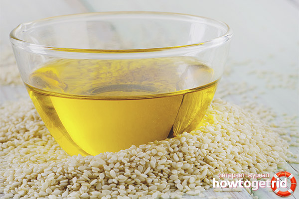 What is useful sesame oil