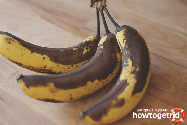 Is it possible to eat blackened bananas