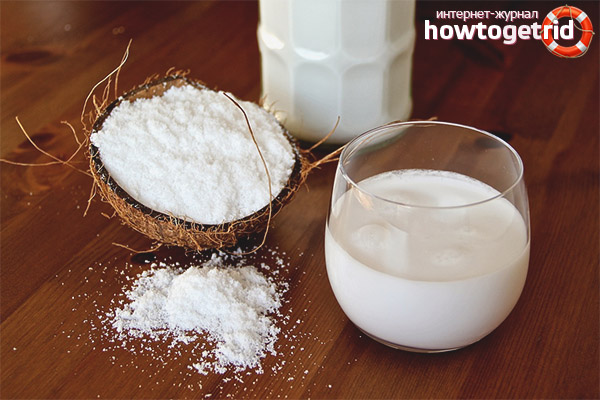 How to breed powdered coconut milk