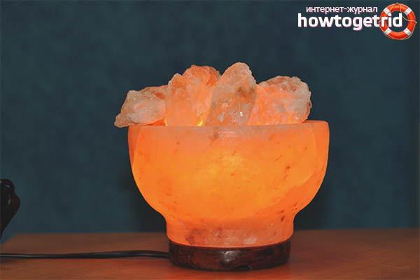 Why is a salt lamp useful?