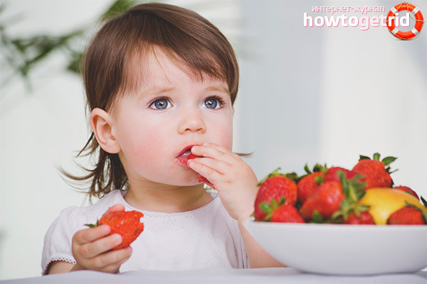 Strawberries for children