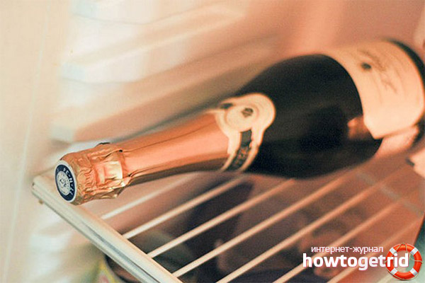 Champagne storage recommendations